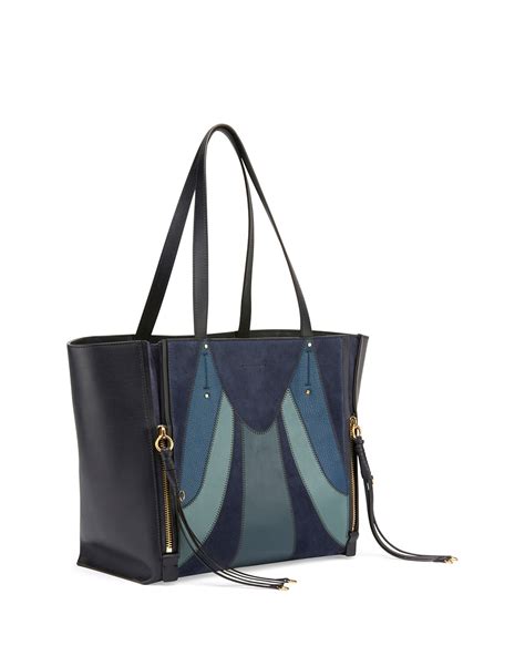 chloe milo bag|Chloe Milo Medium Patchwork Tote Bag .